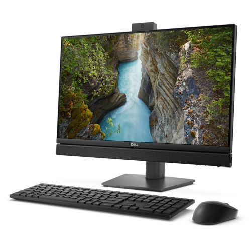 Dell Pro Qc24250 23.8" All-In-One PC with Intel® Core™ Ultra 7-265 Processor, 256GB SSD, 16 GB RAM, Intel® Graphics, Windows 11 Pro - Platinum Silver