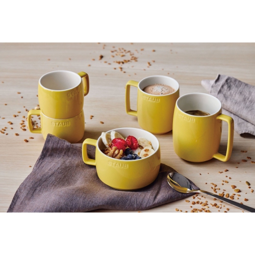 STAUB – Tasse en céramique ceramique, citron, 475&nbsp;ml
