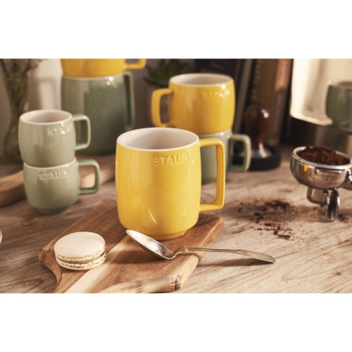 STAUB – Tasse en céramique ceramique, citron, 350 ml
