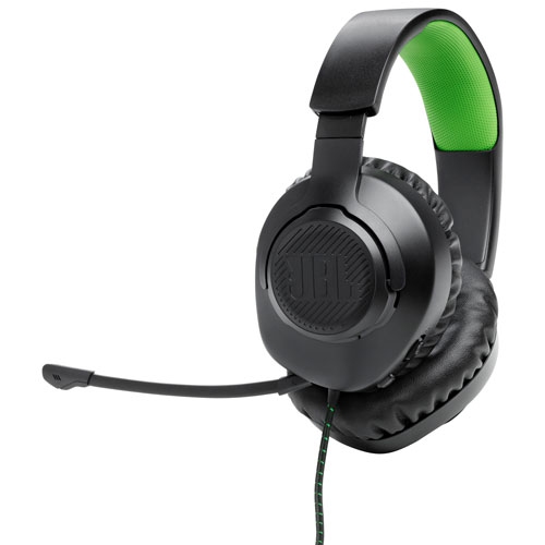 JBL  - Quantum 100X Gaming Headset - Black/green