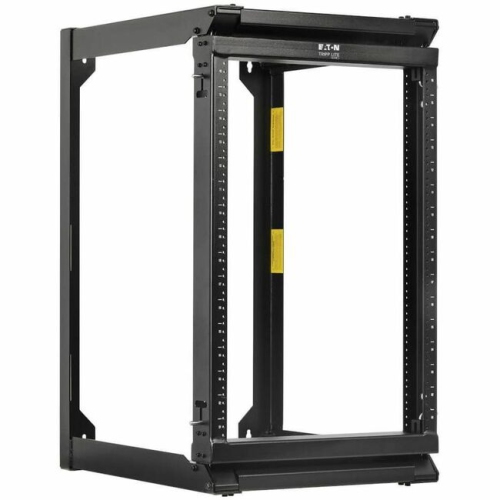 Tripp Lite by Eaton SRWO16US SmartRack 16U Wall-Mount 2-Post Open Frame Rack, Hinged Front, Heavy Duty