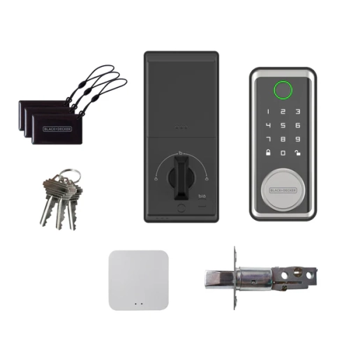 Black & Decker Smart Lock with Gateway - Silver