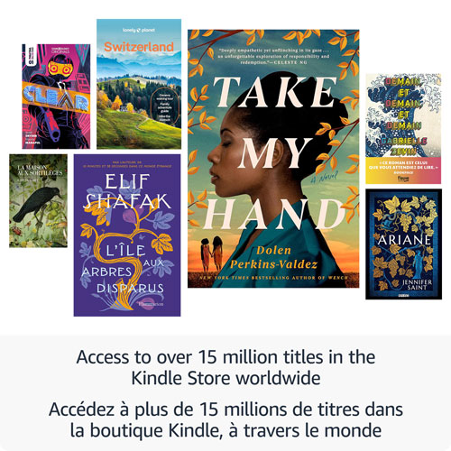 Liseuse numérique à écran tactile 7 po 32 Go Kindle Colorsoft Signature Edition d'Amazon - Noir