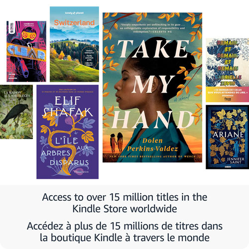 Liseuse numérique à écran tactile de 7 po 16 Go Kindle Colorsoft d'Amazon - Noir