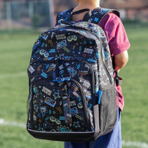 Smash School Backpack Set for Kids: Back Pack with Insulated Lunch Bag for School. Multipurpose Laptop Backpack for Girls & Boys, Book Bag & Travel