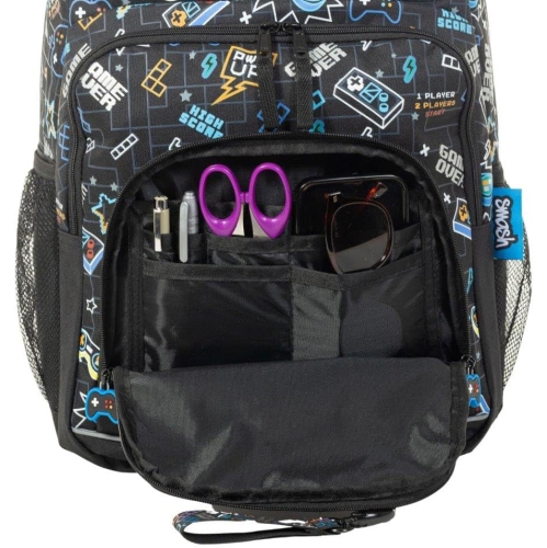 Smash School Backpack Set for Kids: Back Pack with Insulated Lunch Bag for School. Multipurpose Laptop Backpack for Girls & Boys, Book Bag & Travel