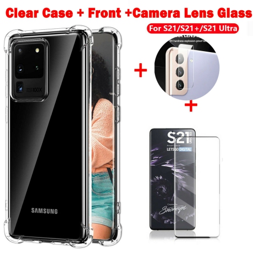 SuperShield Ultra Hybrid [technologie anti-jaunissement] Conçu pour le Galaxy S20 FE de Samsung + protecteur d'écran + protecteur de lentille