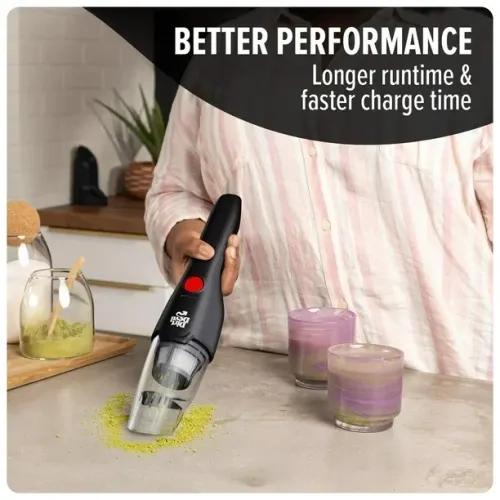 Aspirateur à main sans fil Grab & Go 8 V DE DIRT DEVIL, BOÎTE OUVERTE