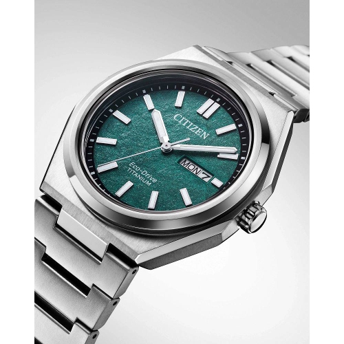 Citizen Men's Zenshin Three-Hand Eco-Drive Watch 39mm Silver-Tone