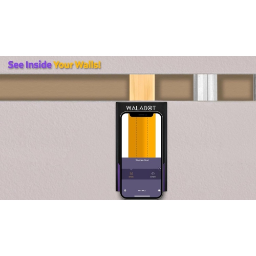 Walabot Diy 2 Advanced Stud Finder & Wall Scanner for Android & iOS Smartphones
