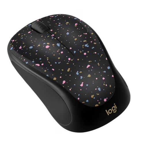 Remis à neuf Souris sans fil M317c 2,4&nbsp;GHz Récepteur USB à suivi optique 1000&nbsp;ppp PC/Mac - Taches