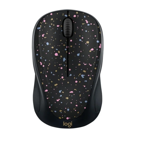 Remis à neuf Souris sans fil M317c 2,4&nbsp;GHz Récepteur USB à suivi optique 1000&nbsp;ppp PC/Mac - Taches