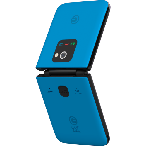 LOGIC  Z3L 4G Flip Phone (New) In Blue