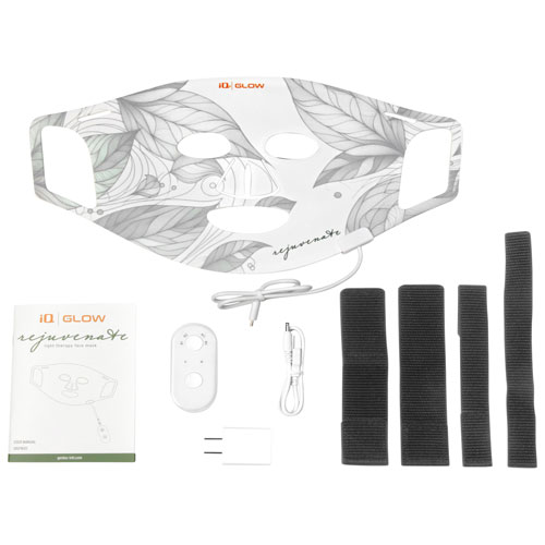 Masque de luminothérapie Glow d'iQ - Partenaire de détail exclusif