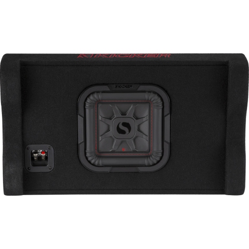 Kicker 49L7TDF82 8" 350W RMS Compact Down-Firing Loaded Enclosure