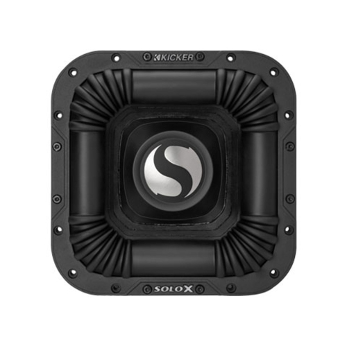 Haut-parleur d'extrêmes graves compétition 2000&nbsp;W 10&nbsp;po 49L7X101 SoloX L7X de KICKER - 1&nbsp;Ohm double