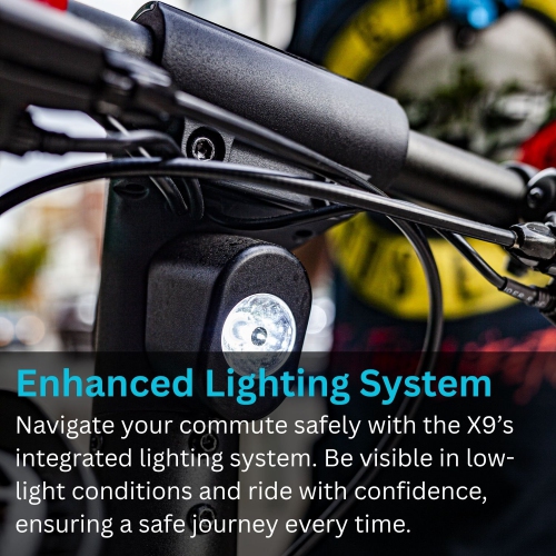 Trottinette électrique X7 de Bluerev – Trottinette électrique pliable et légère avec vitesse maximale 25&nbsp;km/h et portée 20&nbsp;km – Balade