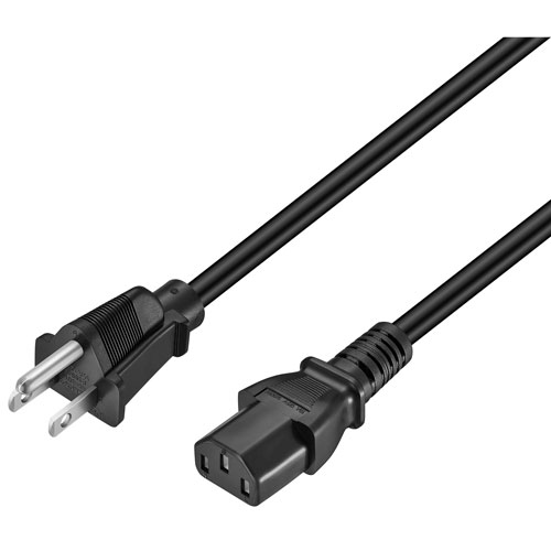Insignia 3.05m AC Power Cable (NS-PC2P10B-C) - Only at Best Buy