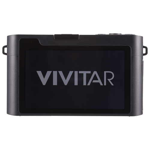 Appareil photo numérique Wi-Fi vidéo 5K de 20 Mpx VECXX140 de Vivitar - Noir