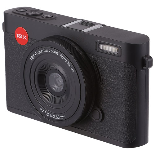 Vivitar VECXX140 Wi-Fi 20MP 5K Video Digital Camera - Black