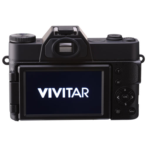 Vivitar VECXX101 Wi-Fi 20MP 4K Video Digital Camera - Black