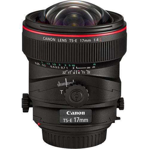 Canon TS-E 17mm f/4L Tilt-Shift Lens with Canon Extender RF 1.4x + Cleaning Kit