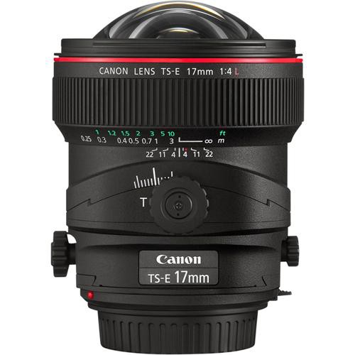 Canon TS-E 17mm f/4L Tilt-Shift Lens with Canon Extender RF 1.4x + Cleaning Kit