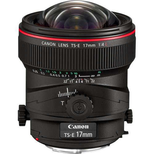 Canon TS-E 17mm f/4L Tilt-Shift Lens with Canon Extender RF 1.4x + Cleaning Kit