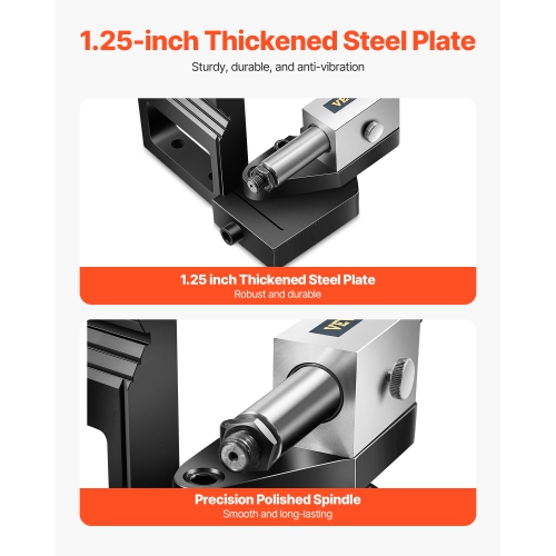 VEVOR 1/2 to 3-inch Pipe Tube Notcher, Tubing Notcher with 0 to 50° Adjustable Angle, Pipe and Tube Notching Tool for Repair Shops, Home Projects,