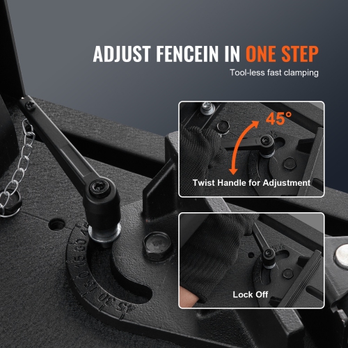 VEVOR 2800W Chop Saw, 14"/355mm Blade Diameter Cut Off Saw, 1200RPM Steel Cutting Machine, 0-45° Dry Cut Chop Saw, for Cutting Metal Cold Cut Saw for