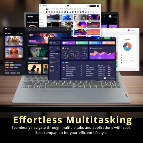 Lenovo IdeaPad Slim 3 15.6" FHD Display Laptop, 1.16TB Storage, 16GB RAM, AMD Ryzen 5 5625U, AMD Radeon Graphics, Win 11 Pro, Gray