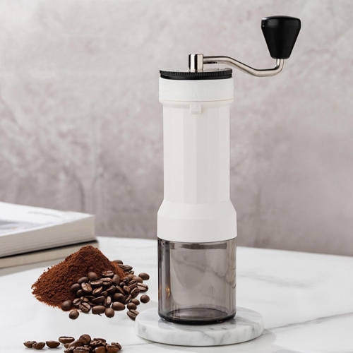 Moulin à café manuel, moulin à café portatif à main, avec 40 réglages réglables, pour les voyages, le camping, le bureau, amovible