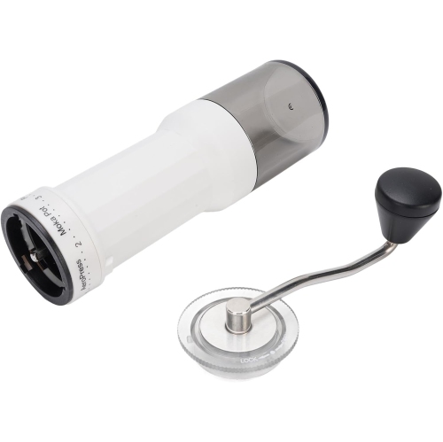 Moulin à café manuel, moulin à café portatif à main, avec 40 réglages réglables, pour les voyages, le camping, le bureau, amovible