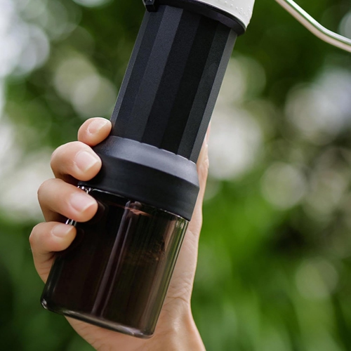 Moulin à café manuel, moulin à café portatif à mains, avec 40 réglages réglables, pour les voyages, le camping, le bureau, amovible