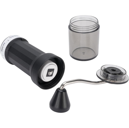 Moulin à café manuel, moulin à café portatif à mains, avec 40 réglages réglables, pour les voyages, le camping, le bureau, amovible