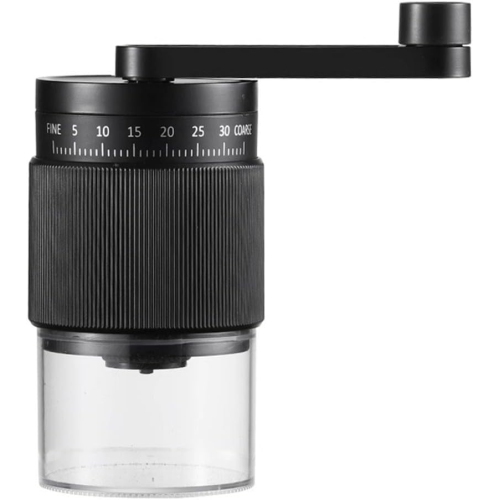 Moulin à café à poignée ergonomique 35 réglages de mouture Moulin à café à meule conique Manuel Nettoyage Moulin à café Design amovible pour le