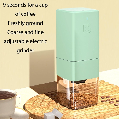 Moulin électrique Moulin à café en acier inoxydable pour moudre le café, l'espresso, le café au lait moka, fonctionne sans bruit.