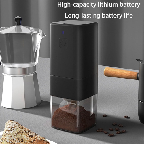 Moulin électrique Moulin à café en acier inoxydable pour moudre le café, l'espresso, le café au lait moka, fonctionne sans bruit.