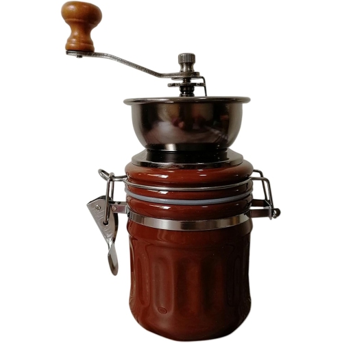 Moulin à café en bois antique Moulin à café portatif à conception manuelle pour une utilisation facile dans la cuisine ou le camping
