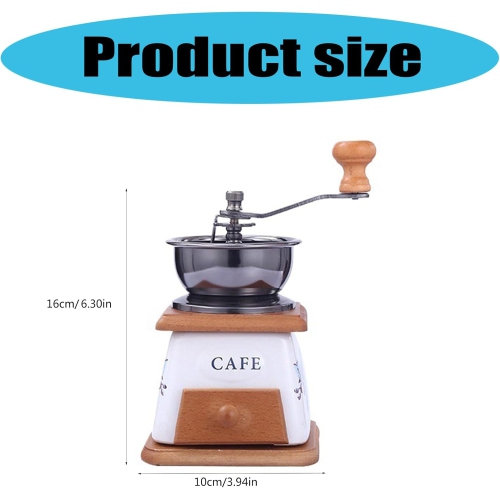 Portable Hand Operated Coffee Mill For Camping And Travel Manual Espresso Machine Miniature Household Grinder