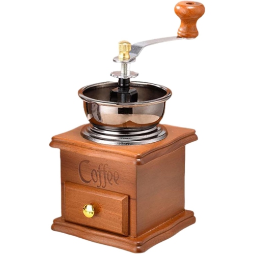 Manual Coffee Bean Grinder Hand Coffee Mill Long Handle Classical Portable Maker Making Tool Machine for Cafe Office Camping