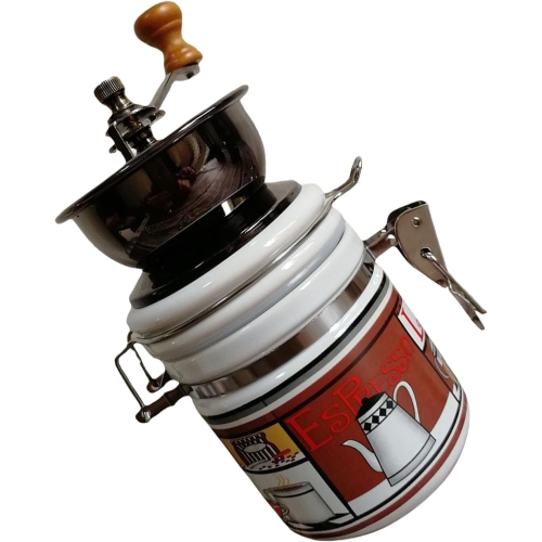 Antique Wooden Coffee Grinder Portable Manual Design Coffee Grinder For Easy Use In Kitchen Or Camping