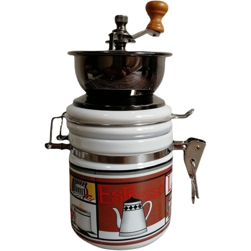 Antique Wooden Coffee Grinder Portable Manual Design Coffee Grinder For Easy Use In Kitchen Or Camping