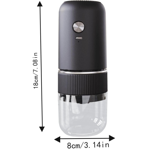 Coffee Maker Grinder, Lightweight Coffee Maker, Rechargeable Grinder, Portable Coffee Grinder Portable Rechargeable Efficient Grinder For Family