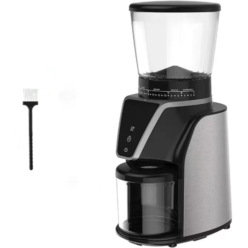 Conical Burr Coffee Grinder, with 31 Precise Settings, Electric Coffee Grinder with LED Display and Anti-Static Device, for Espresso Drip and French
