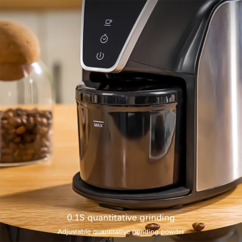 Conical Burr Coffee Grinder, with 31 Precise Settings, Electric Coffee Grinder with LED Display and Anti-Static Device, for Espresso Drip and French