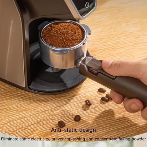 Conical Burr Coffee Grinder, with 31 Precise Settings, Electric Coffee Grinder with LED Display and Anti-Static Device, for Espresso Drip and French