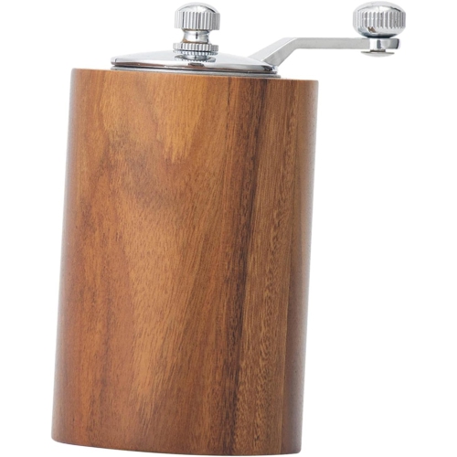 Manual Coffee Grinder Durable Professional Portable Adjustable Crank for Travel Camping Bar Home, Large