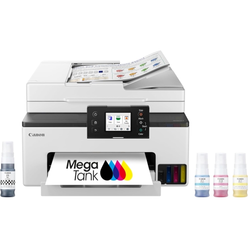 CANON  Megatank Gx2020 All-In-One Wireless Supertank Printer, Print Copy Scan, Auto Duplex, Adf, Mobile Printing, 2.7" Color Touchscreen, Home Office AND I ALSO LOVE THAT I CAN SCAN THINGS TO!!!!!!!!  THE BEST OF THE BEST!!!!!