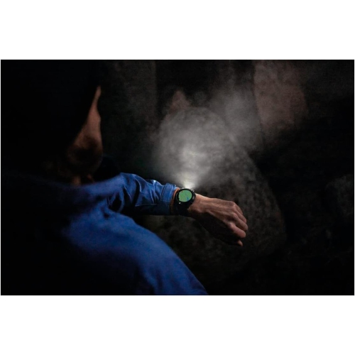 Garmin fēnix 7 Pro Sapphire Solar, Multisport GPS Smartwatch, Built-in Flashlight, Solar Charging Capability, Black